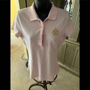 Pink polo shirt size M by Tommy Hilfiger